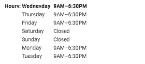 Google my business hours of operation