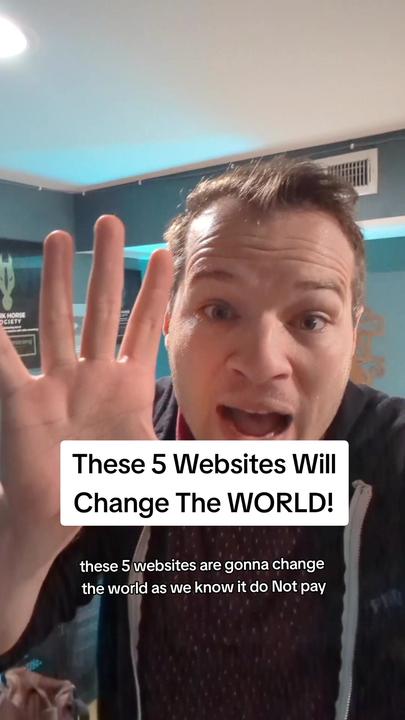 These 5 websites will change the world as you know it